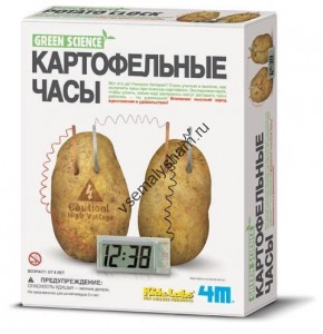 Научный набор Картофельные часы 4М
