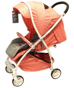 Прогулочная коляска Infinity Lion красный