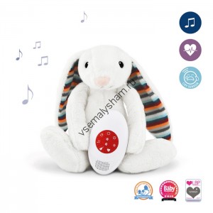 Музыкальная мягкая игрушка-комфортер Zazu Биби