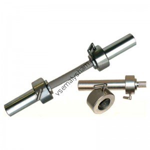 Гриф гантельный Barbell d 50 мм металлическая ручка/стопорный L530 мм